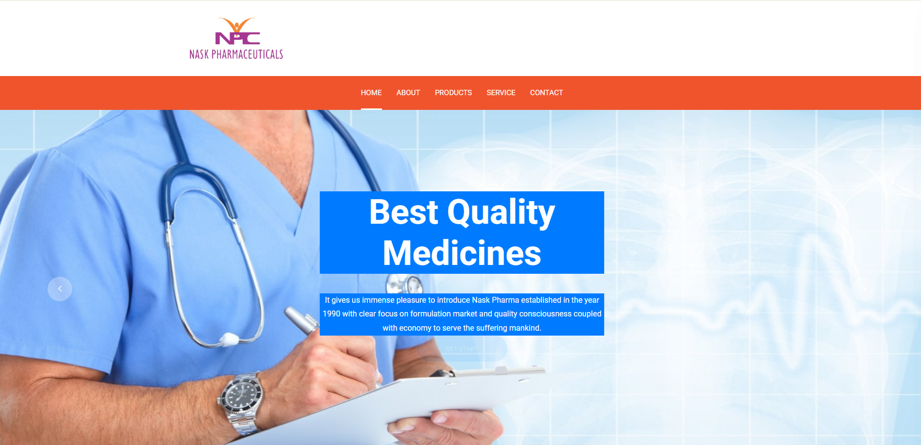 NASK Pharma Corporate Website